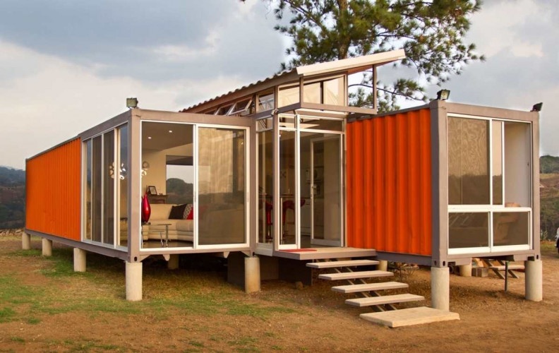 làm nhà nghỉ bằng container