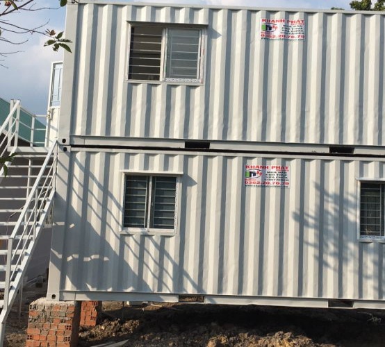 Nhà container 40 feet 2 tầng
