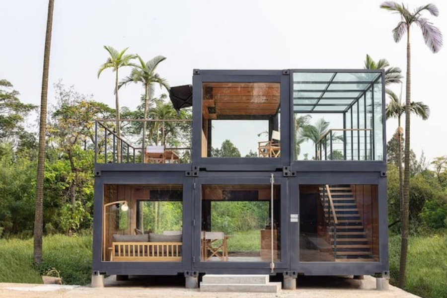 homestay container đà lạt