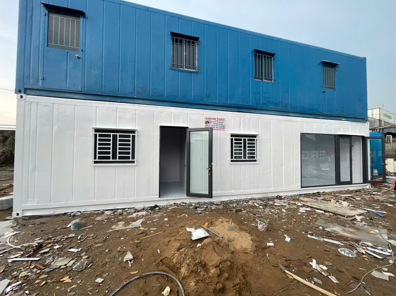 mẫu nhà container 40 feet