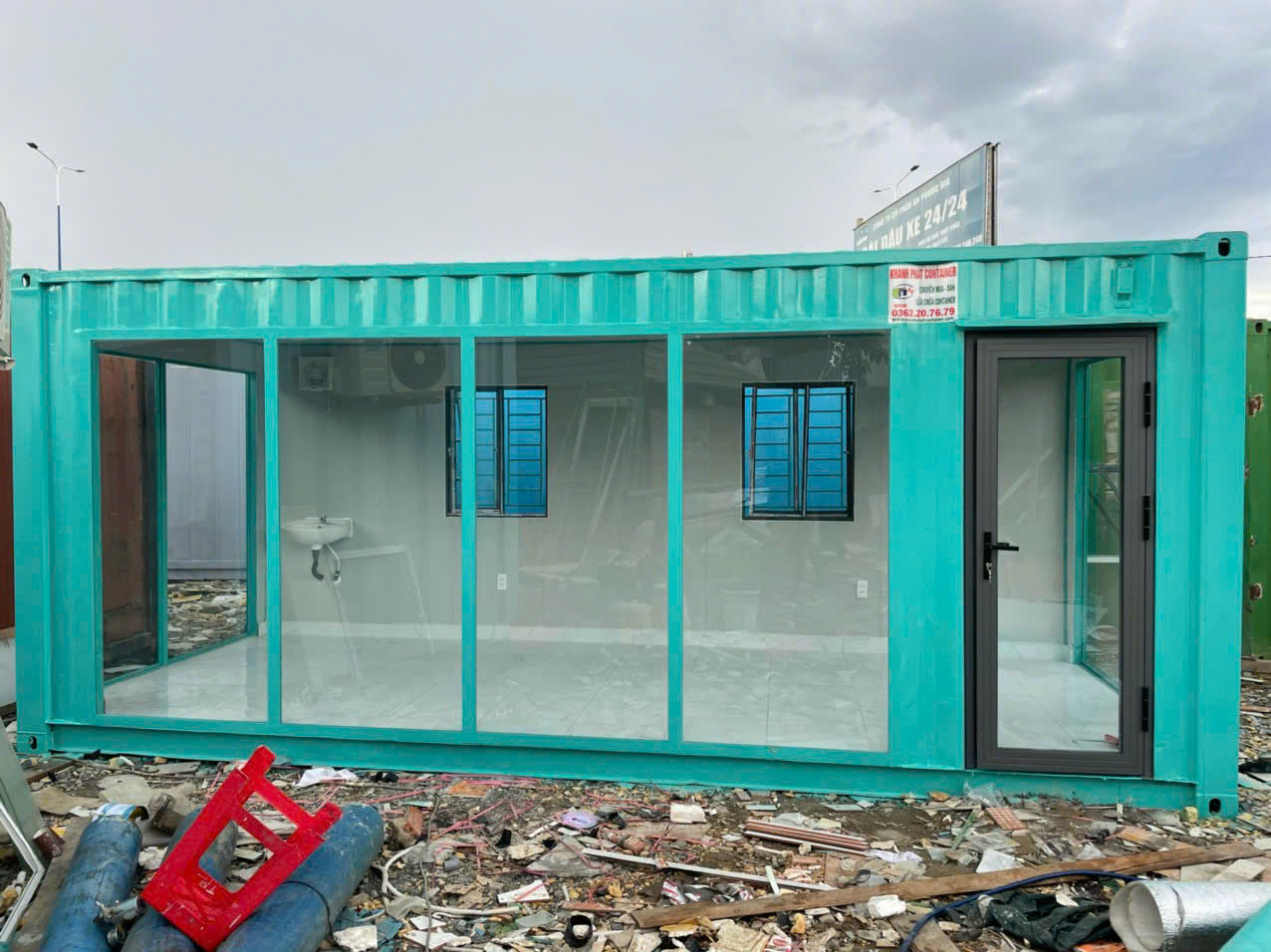 các mẫu nhà container 20 feet đẹp