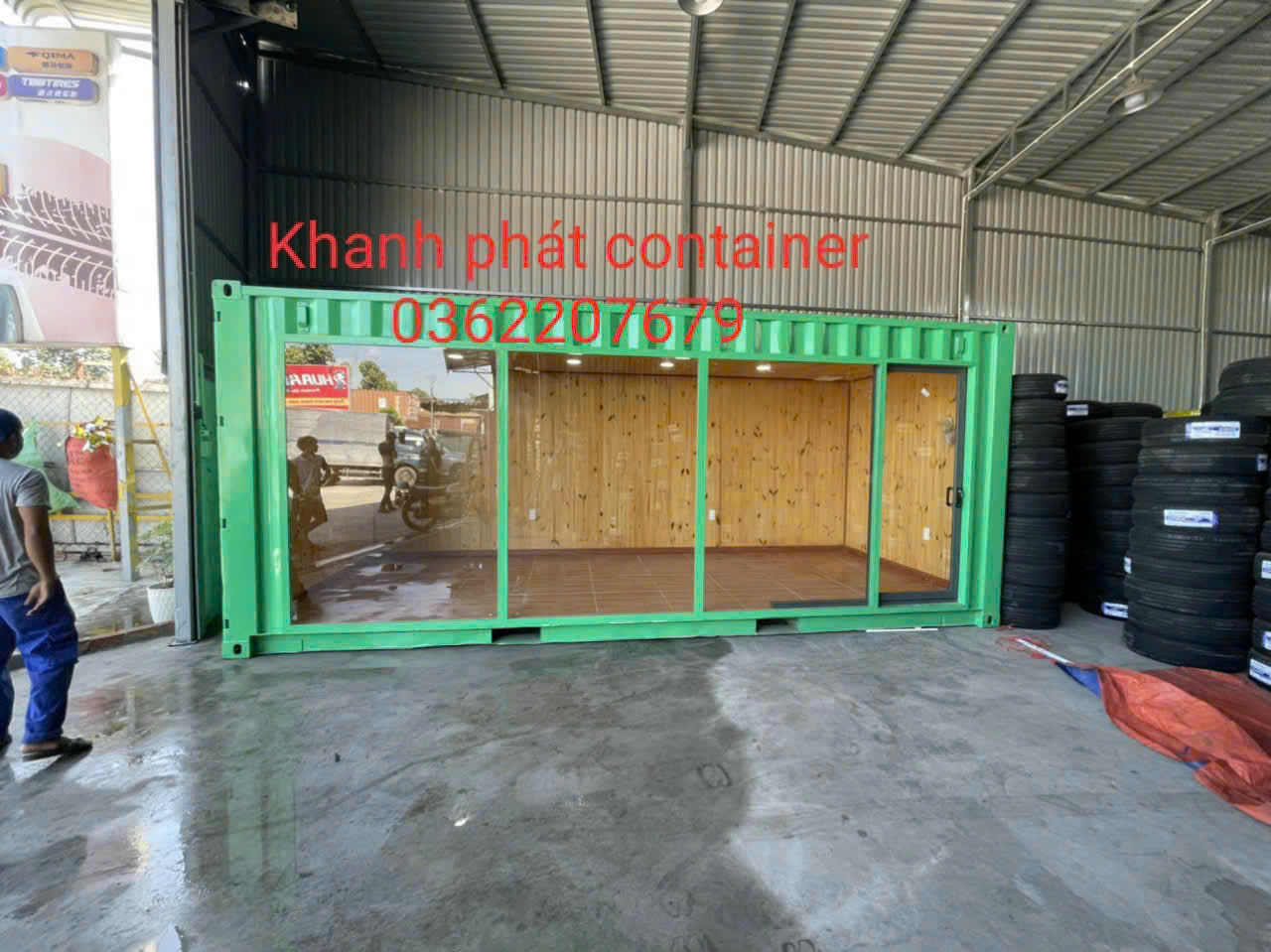 các mẫu nhà container 20 feet đẹp