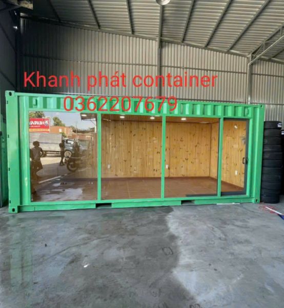 Các mẫu nhà container 20 feet đẹp