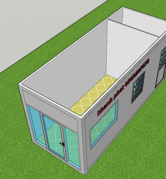 Các mẫu nhà container 20 feet đẹp